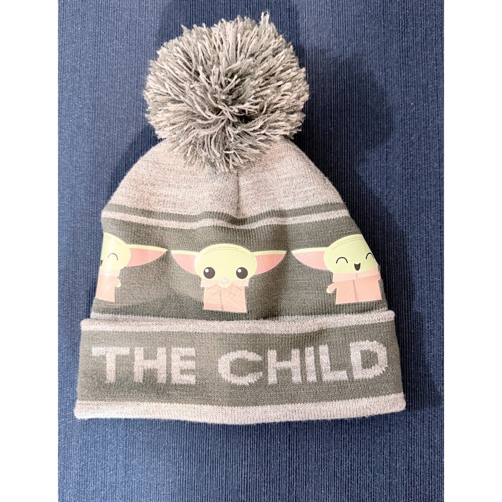 Disney Toddler Mandalorian Star Wars The Child Beanie 2T-4T Grogu Baby Yoda Hat